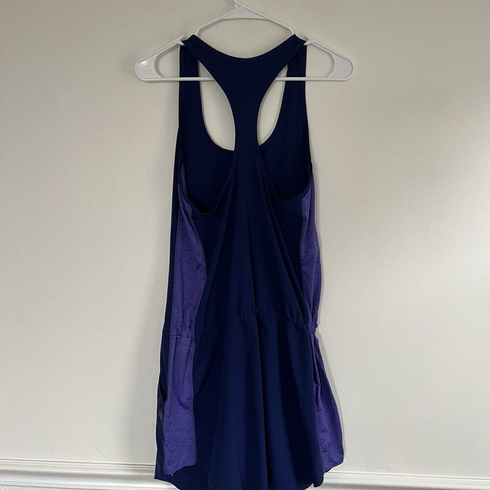 New Balance Women’s Exercise Halter Dress Front Tie Size Small Pockets - Picture 6 of 11